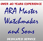 ARA Master Watchmaker and Sons Coupons